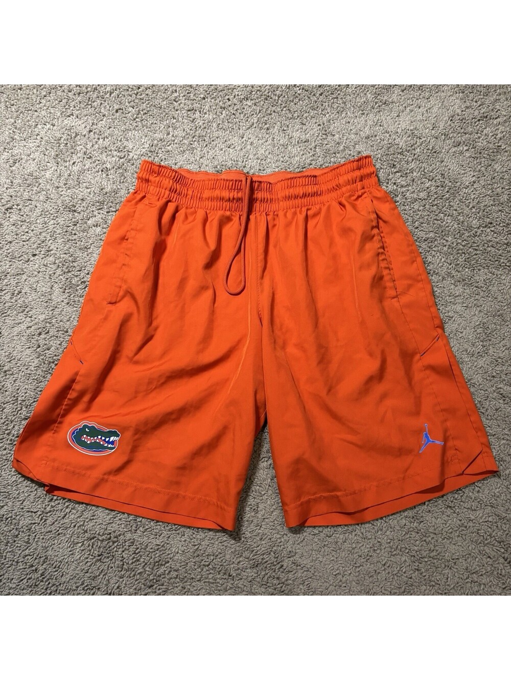 Jordan Florida Gators Athletic Shorts Men's Large Orange Dri-Fit Basketball NCAA